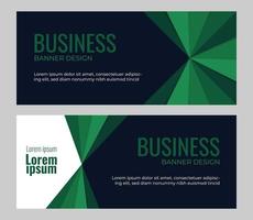 Abstract graphic design banner template. vector banner background pattern. business and simple