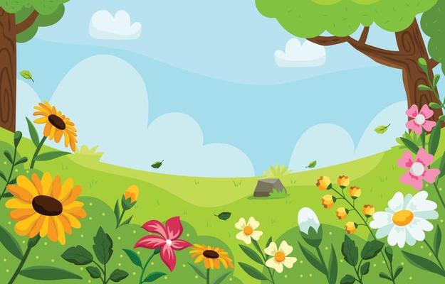 Scenery of Spring Landscape