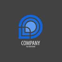 Water logo with a bright core and paired with dark blue, very suitable for use for drinking water companies, etc vector