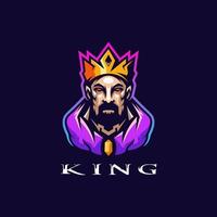 King Illustration with vector