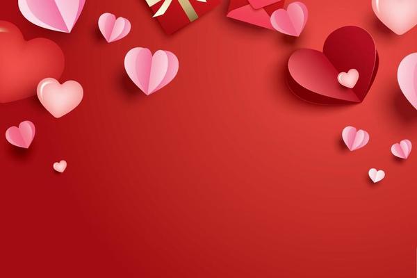 Valentines background cheap