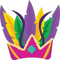 Mardi Gras Celebration Elements vector