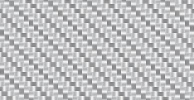 Panoramic Silver Metal Wicker Background, Repeating Elements - Vector