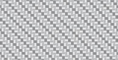 Panoramic Silver Metal Wicker Background, Repeating Elements - Vector