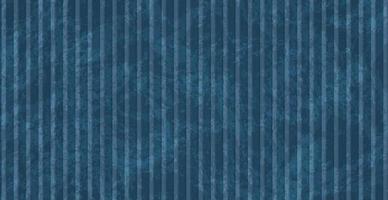 Rusty blue cargo container, panoramic dark background - Vector