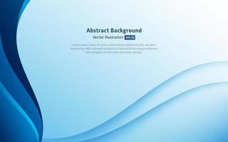 Blue wave abstract background. Blue wave dynamic vector. vector