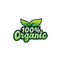 fresh organic food labels, badges or seals vector