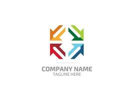 Abstract Business Brand Branding Company Corporate Logo Template vector