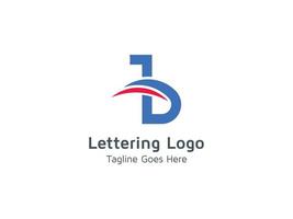 Creative B Alphabet Letter Logo Design for Business and Company Pro Vector