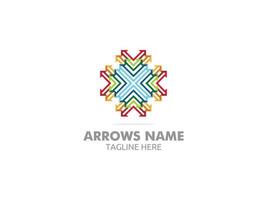 Arrow Logo Template Free vector