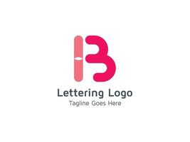 Creative B Alphabet Letter Logo Icon Design for Business and Company Pro Vector