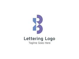 letra b inicial b diseño logo creativo plantilla pro vector gratis