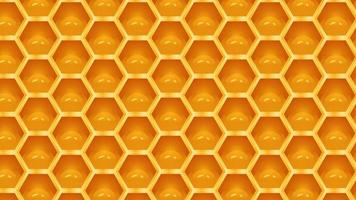 Background with honeycomb texture vector