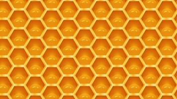 Background with honeycomb texture vector