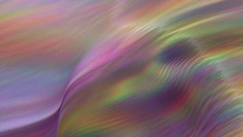 fondo multicolor degradado iridiscente abstracto. video