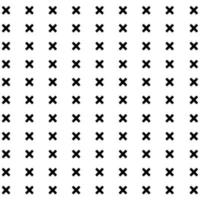 memphis style simple vector xo pattern ,Grunge texture with simbols of zero and cross.
