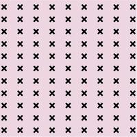 memphis style simple vector xo pattern ,Grunge texture with simbols of zero and cross.