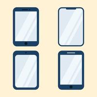 set of phone illustration vector