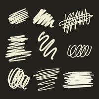 scribble abstract shape vector