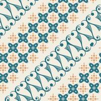 Indonesian seamless batik pattern pro vector