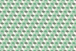 Isometric colorful cube pattern background. Vector illustration