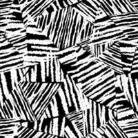 Tropical pattern, vector floral background. Abstact black leaves. Chaotic rough texture.