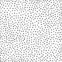 Hand drawn ink shapes seamless pattern. Freehand polka dot backdrop. vector