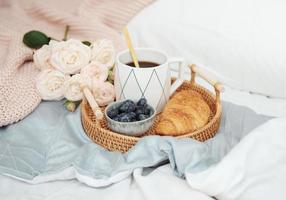 Breakfast in bed photo