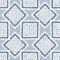 Abstract embroidery carpet geometric tile seamless pattern. vector