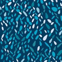 Abstract random stones backdrop. Scandinavian pebble seamless pattern vector