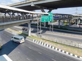 VibhavadiRangsit Road BANGKOK THAILAND22 NOVEMBER 2018Vibhavadi Rangsit Road in front of Future Park Rangsit.on  BANGKOK THAILAND22 NOVEMBER 2018. photo