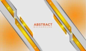 Abstract Geometric Lines Background with Gold Light Effect and halftones vector