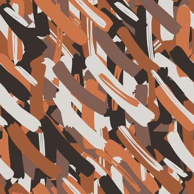 Abstract vector seamless pattern for girls, boys, clothes. Creative background with dots, geometric figures.