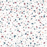 Terrazzo seamless background pattern design. Abstract background vector