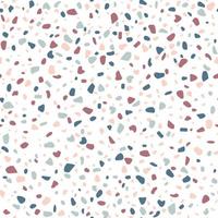 Terrazzo seamless background pattern design. Abstract background vector