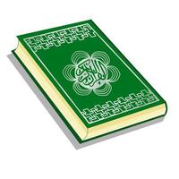 vector para el corán el libro sagrado en el islam