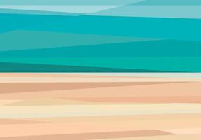 Vector illustration of abstract desert minimal polygonal background