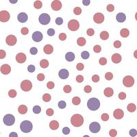 círculos simples abstractos de patrones sin fisuras. papel tapiz de elementos minimalistas. vector
