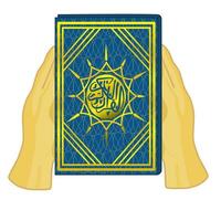 Vector for koran the holy book in islam