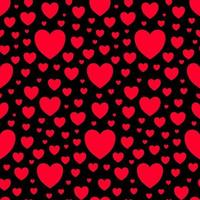 Abstract Love Heart Vector Seamless Pattern Design. Awesome for classic product design, fabric, backgrounds, invitations, packaging design projects. Surface pattern design.
