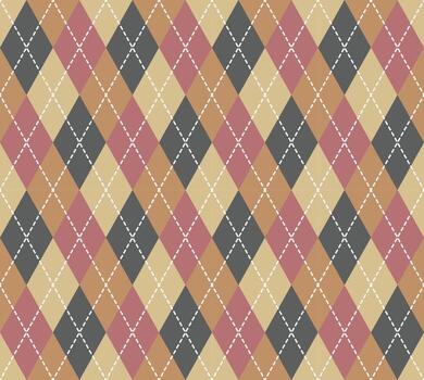 Argyle Pattern vector texture background