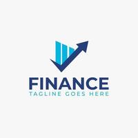 FInancial Business Logo Design vector