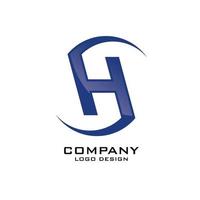 H Symbol Business Company Logo Design Vector