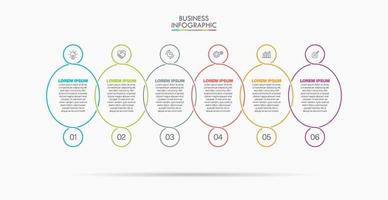 Presentation business infographic template vector