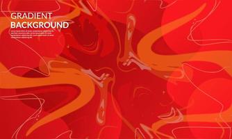 Abstract Red Liquid Marble Background vector