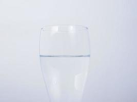 vaso de agua foto