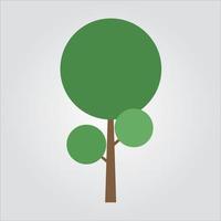 Isolated Color Tree Scalable Vector Graphics