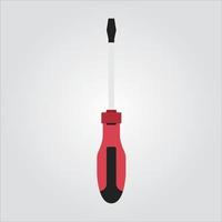 Isolated Color Screwdriver Scalable Vector Graphic