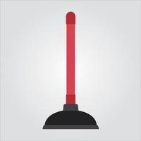 Isolated Color Plunger Scalable Vector Graphic