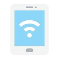 conceptos de wifi móvil vector